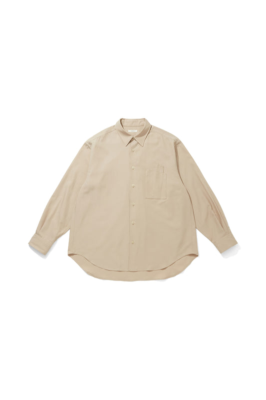 ORIGAMI POCKET SHIRT / BEIGE
