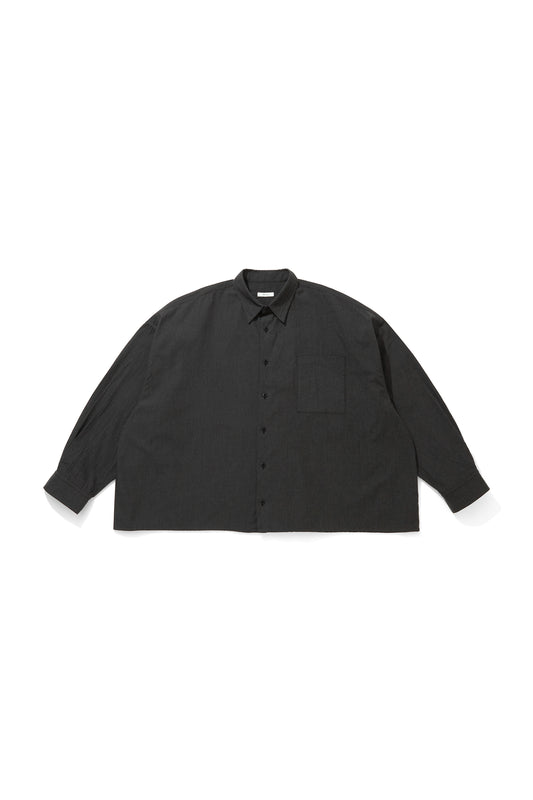 5X SHIRT <LONG SLEEVE/SHORT LENGTH> / CHARCOAL