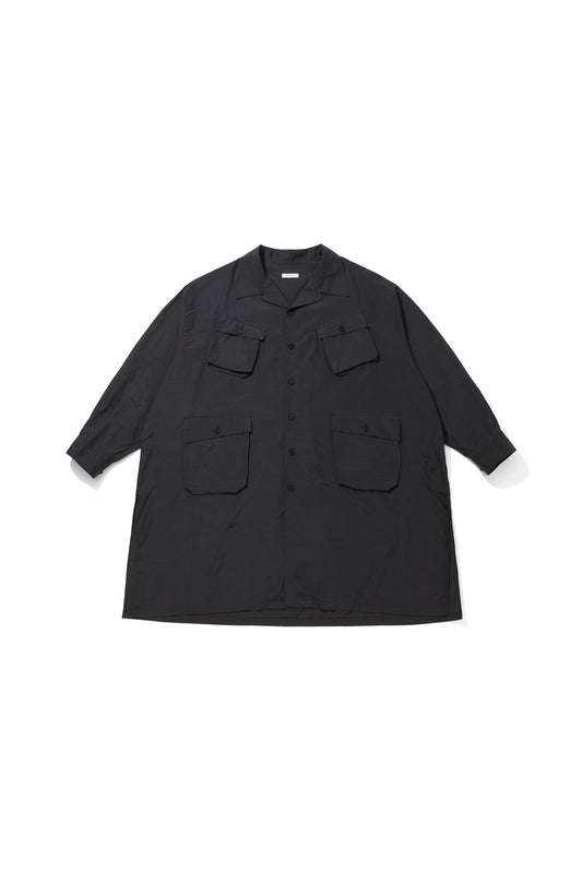 5X SHIRT "Type.5"   <LONG SLEEVE / LONG LENGTH>  CHARCOAL