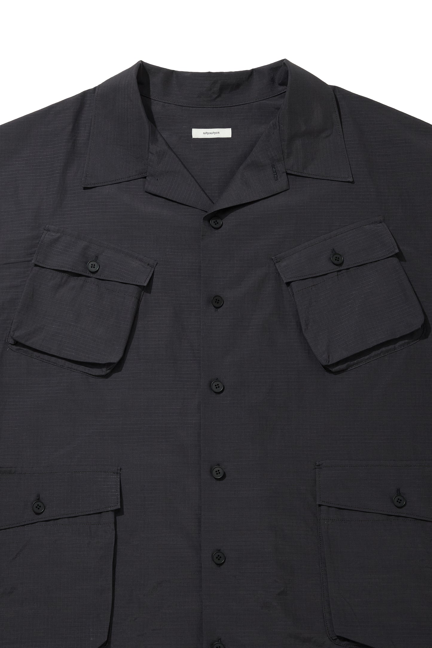 5X SHIRT "Type.5"   <LONG SLEEVE / LONG LENGTH>  CHARCOAL