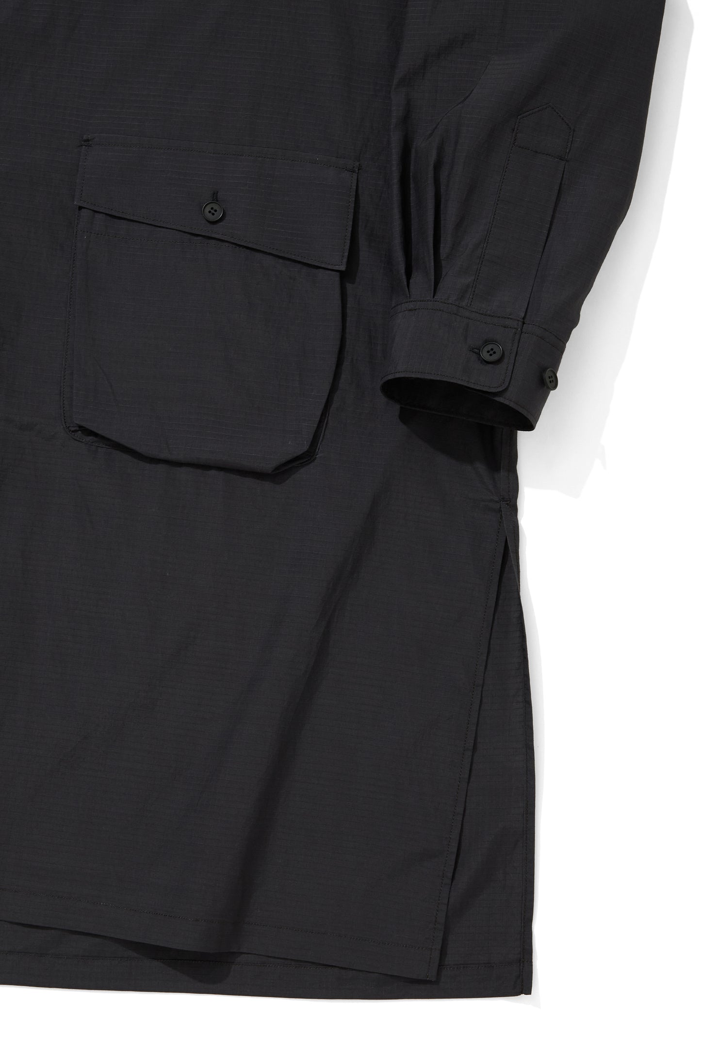 5X SHIRT "Type.5"   <LONG SLEEVE / LONG LENGTH>  CHARCOAL