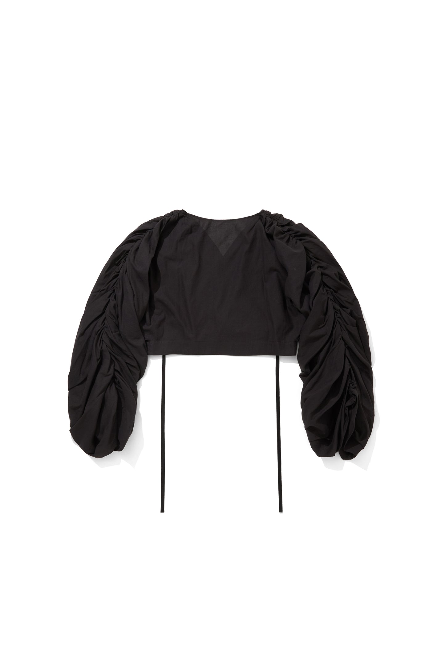 4 TRANSFORM WIDE SLEEVE /　COTTON＆JAPANESE PAPER 　 BLACK