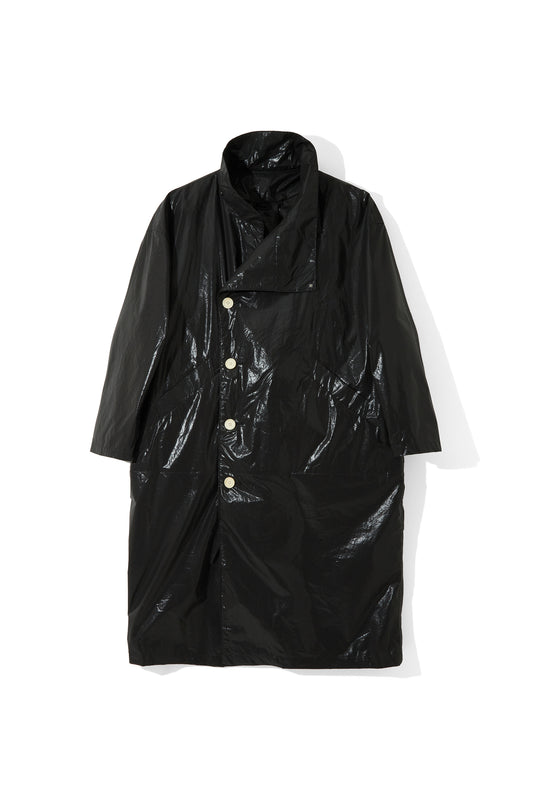 " WHOWHAT SHOP " Limited Edition　LAYERED PARACHUTE COAT　／BLACK