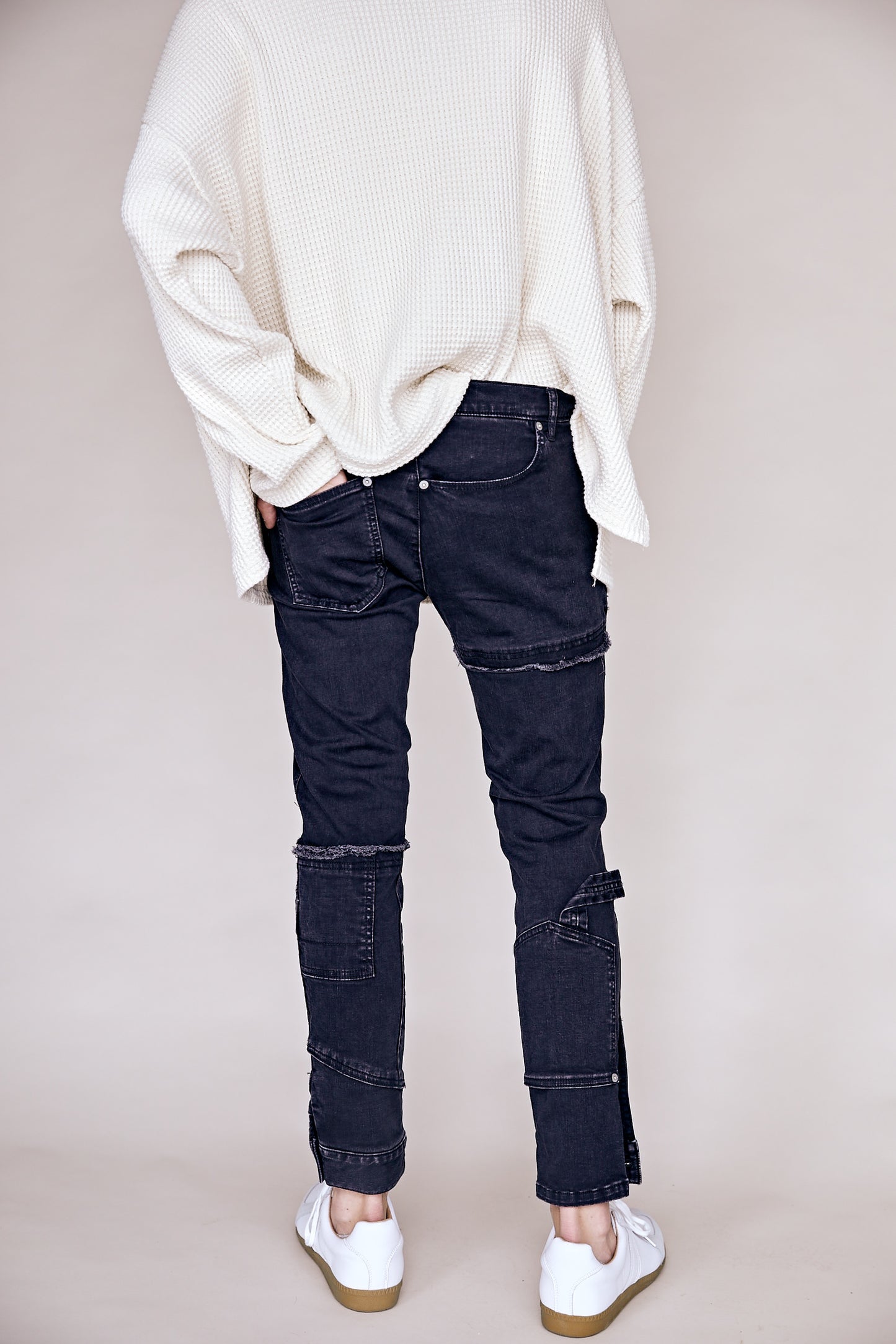 PUZZLE DENIM　＜SUPER STRETCH＞　／BLACK